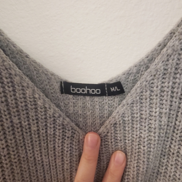 Off the shoulder slouchy sweater - Picture 3 of 4